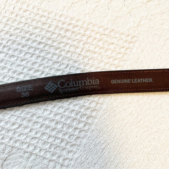 Columbia genuine leather belt. - Picture 3 of 5